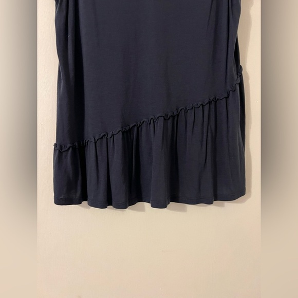 Cute Anthropologie Dolan West Coast Navy Top Size M Retail $78 (F108) - Picture 3 of 6